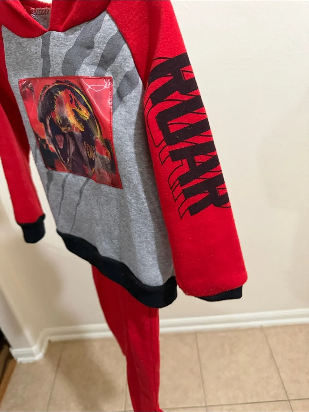 2 size 4T boys jogger sets Jurassic Park & Baby Shark themed